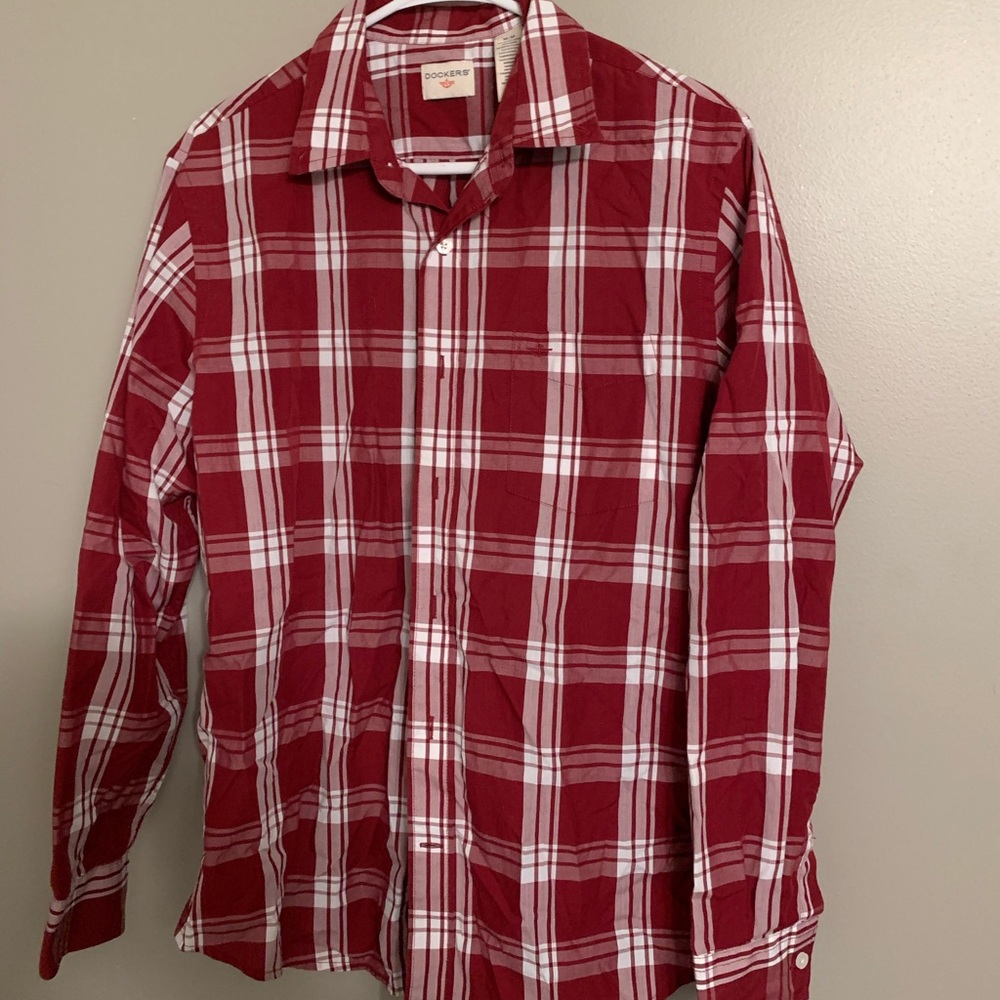 Dockers plaid shirt